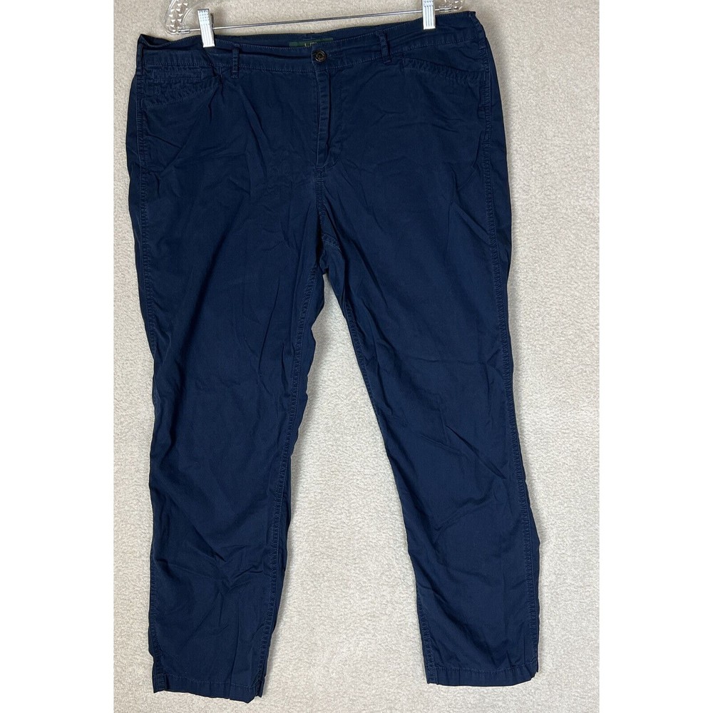 VTG Lauren Jeans Co. Ralph Lauren ￼Pants Womens Sz 14 W 100% Cotton Outdoor Pant